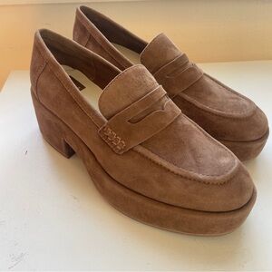 Dolce Vita Women's Yanni Tailored Block-Heel Platform Loafers 7